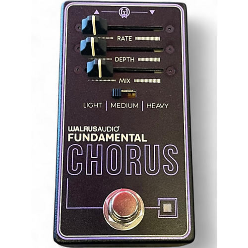 Used Walrus Audio Fundamental Series Chorus Effect Pedal