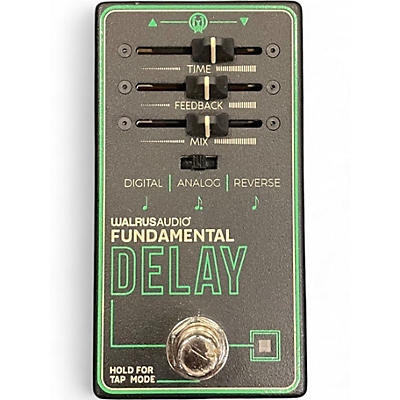 Used Walrus Audio Fundamental Series Delay Effect Pedal