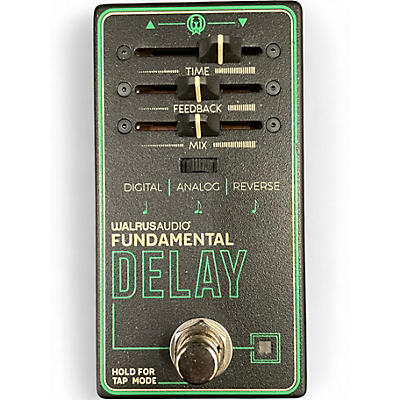 Used Walrus Audio Fundamental Series Delay Effect Pedal