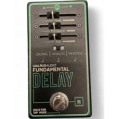 Used Walrus Audio Fundamental delay Effect Pedal