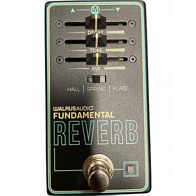 Used Walrus Audio Fundametal Reverb Effect Pedal