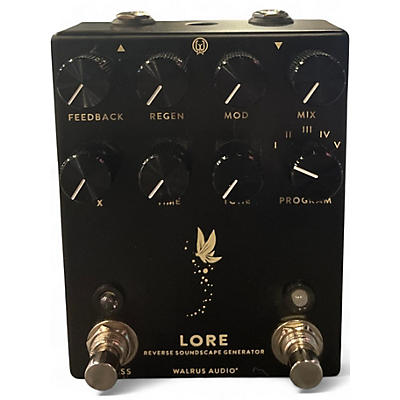 Used Walrus Audio Lore Reverse Soundscape Generator Effect Pedal