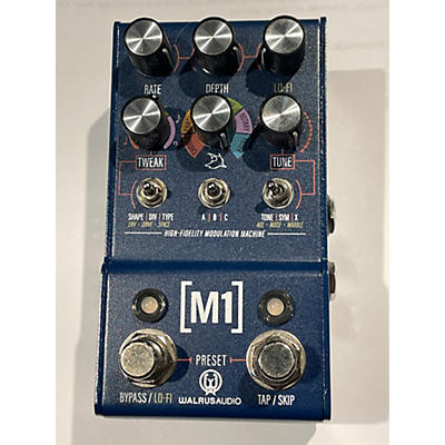 Used Walrus Audio M1 HIGH-fIDELITY MODULATION MACHINE Effect Pedal