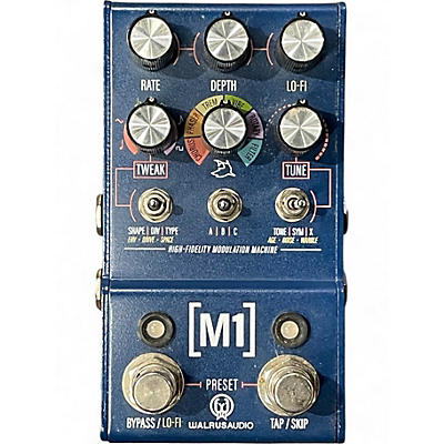 Used Walrus Audio M1 High Fidelity Modulation Machine Effect Pedal
