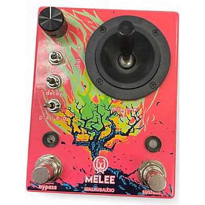 Used Walrus Audio MELEE: WALL OF NOISE REVERB/DISTORTION Effect Pedal