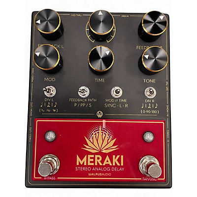 Used Walrus Audio MERAKI Effect Pedal