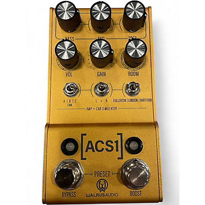 Used Walrus Audio Mako ACS1 Amp + Cab Simulator Effect Pedal