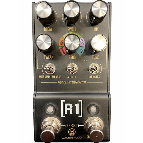 Used Walrus Audio Mako Series R1 High-Fidelity Stereo Reverb Effect Pedal