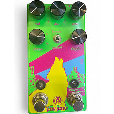 Used Walrus Audio Monument Tremolo V2 Limited Edition Neon Green Effect Pedal