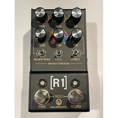 Walrus Audio Used Walrus Audio R1 HIGH-fIDELITY STEREO REVERB Effect Pedal