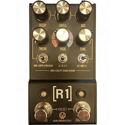 Used Walrus Audio R1 STEREO REVERB Effect Pedal