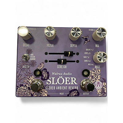 Used Walrus Audio SLOER STEREO AMBIENT REVERB Effect Pedal