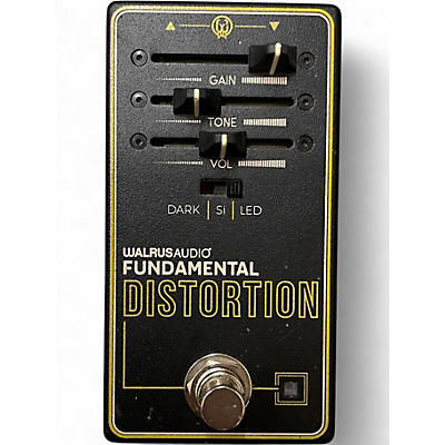 Used Walrus Audio fUNDAMENTAL dISTORTION Effect Pedal