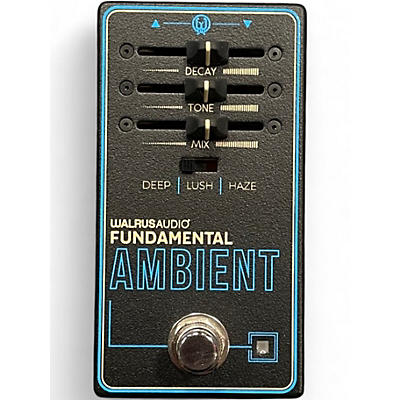 Used Walrus Audio fundamental ambient Effect Pedal