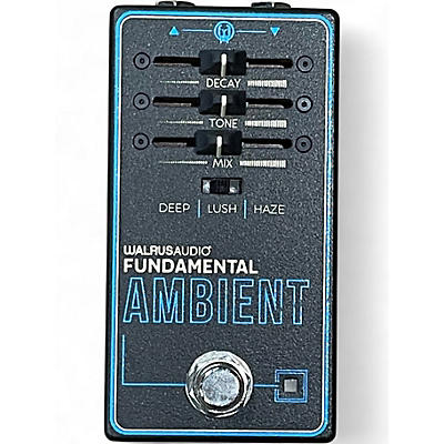 Used Walrus Audio fundamental ambient Effect Processor