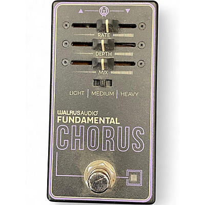 Used Walrus Audio fundamental chorus Effect Pedal