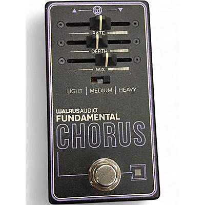 Used Walrus Audio fundamental chorus Effect Pedal