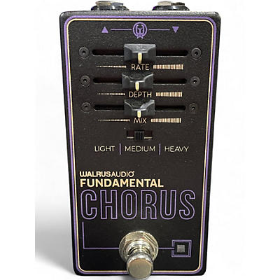 Used Walrus Audio fundamental chorus Effect Pedal