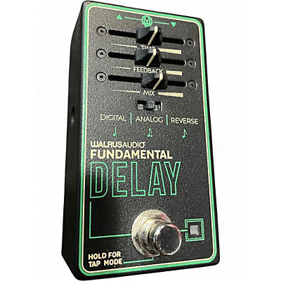 Used Walrus Audio fundamental delay Effect Pedal