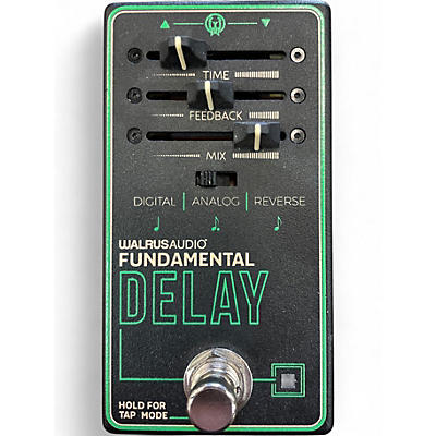 Used Walrus Audio fundamental delay Effect Pedal