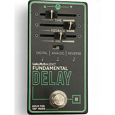 Used Walrus Audio fundamental delay Effect Pedal