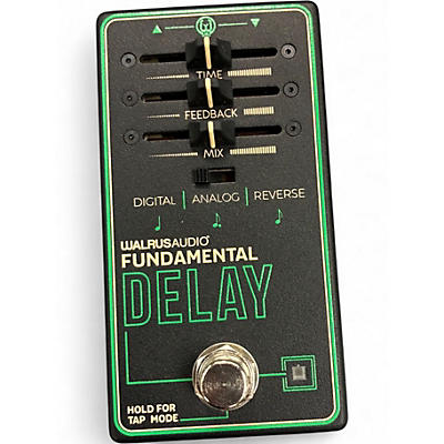 Used Walrus Audio fundamental delay Pedal