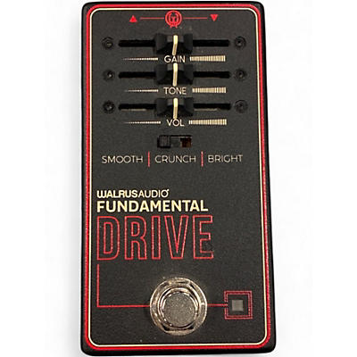 Used Walrus Audio fundamental drive Effect Pedal
