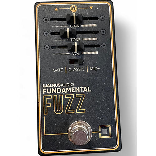 Used Walrus Audio fundamental fuzz Effect Pedal
