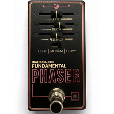 Used Walrus Audio fundamental phaser Effect Pedal