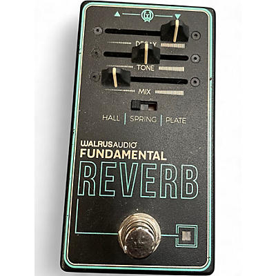 Used Walrus Audio fundamental reverb Effect Pedal
