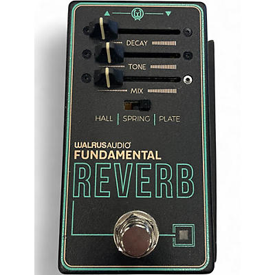 Used Walrus Audio fundamental reverb Effect Pedal