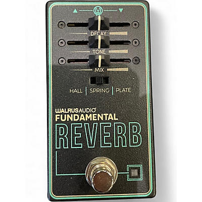 Used Walrus Audio fundamental reverb Effect Pedal