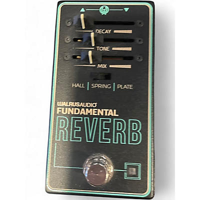 Used Walrus Audio fundamental reverb Effect Pedal