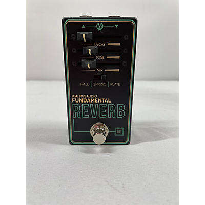 Walrus Used Walrus Fundamental Reverb Effect Pedal