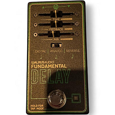 Used Walrus Music Fundamental Delay Effect Pedal