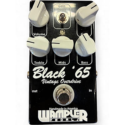 Used Wampler BLACK 65 VINTAGE OVERDRIVE Effect Pedal