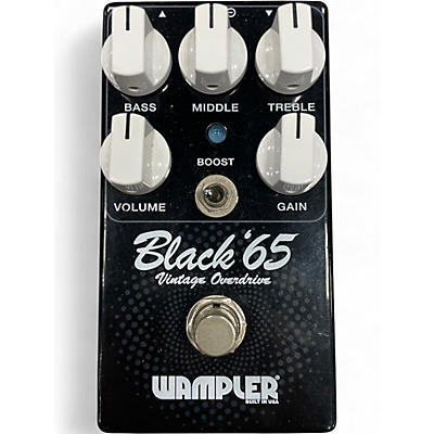 Used Wampler BLACK '65 VINTAGE OVERDRIVE Effect Pedal