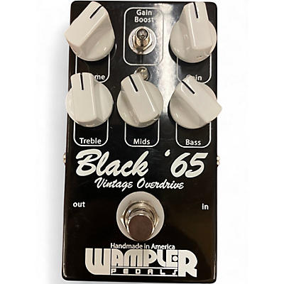 Used Wampler BLACK '65 Vintage Overdrive Effect Pedal