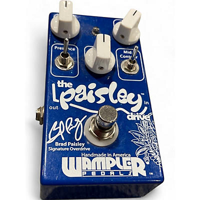 Used Wampler Brad Paisley Signature Overdrive Deluxe Effect Pedal