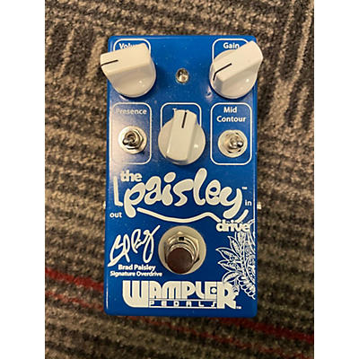 Used Wampler Brad Paisley Signature Overdrive Effect Pedal