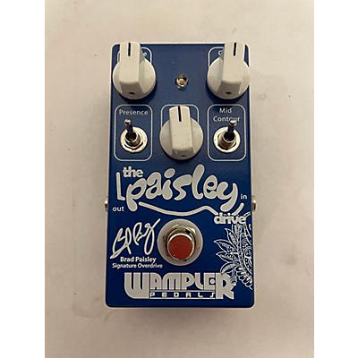 Wampler Used Wampler Brad Paisley Signature Overdrive Effect Pedal