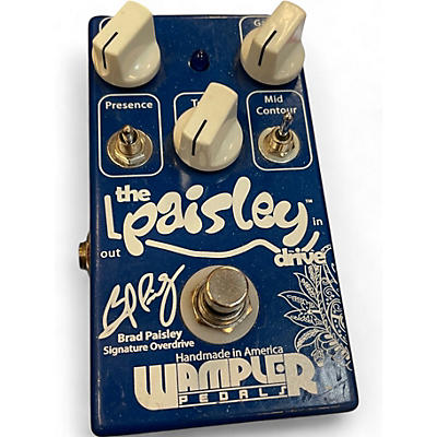 Wampler Used Wampler Brad Paisley Signature Overdrive Effect Pedal