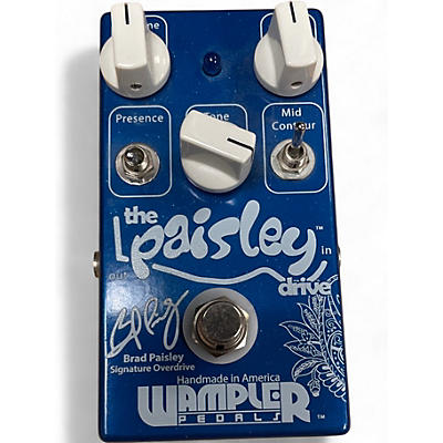 Used Wampler Brad Paisley Signature Overdrive Effect Pedal