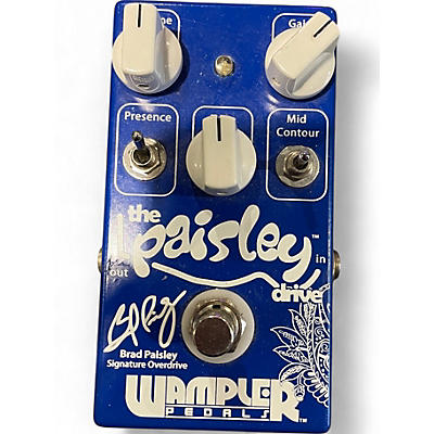 Used Wampler Brad Paisley Signature Overdrive Effect Pedal