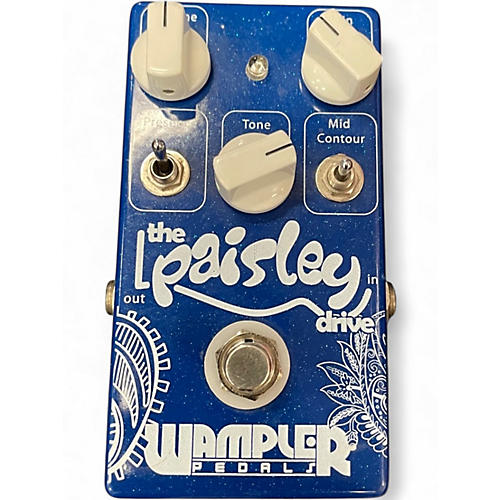 Used Wampler Brad Paisley Signature Overdrive Effect Pedal