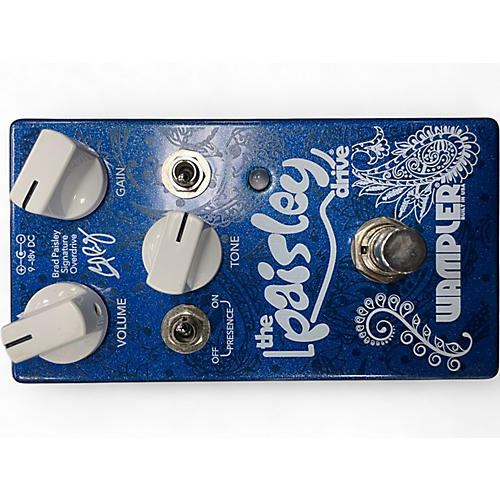 Used Wampler Brad Paisley Signature Overdrive Effect Pedal