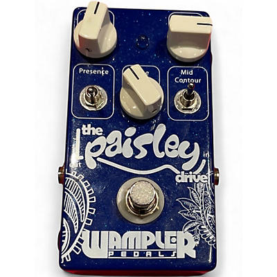 Used Wampler Brad Paisley Signature Overdrive Effect Pedal