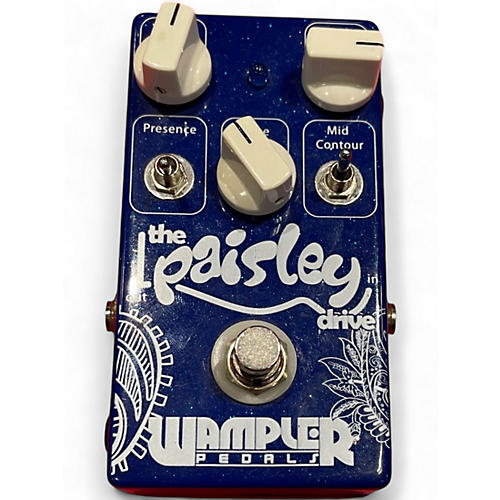 Used Wampler Brad Paisley Signature Overdrive Effect Pedal