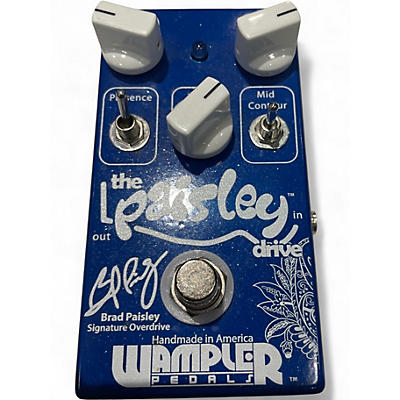 Used Wampler Brad Paisley Signature Overdrive Effect Pedal