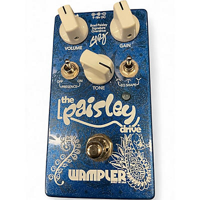 Used Wampler Brad Paisley Signature Overdrive Effect Pedal